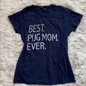 Pug Mom T-shirt